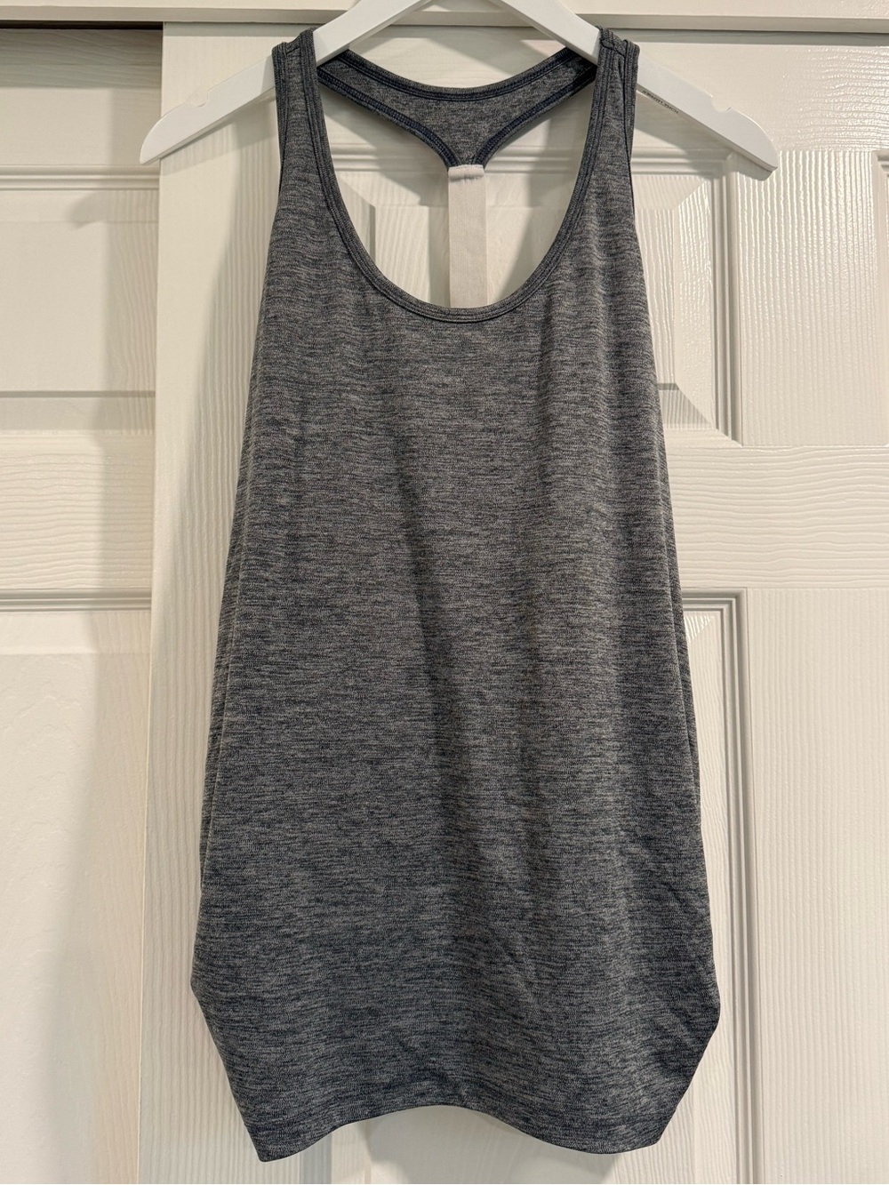 🦋 Old Navy Active Maternity Racerback Heathered Gray Workout Tank